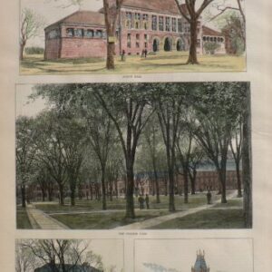 Harvard University. New York: Harpers Weekly, 1885.