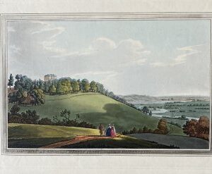 (Hedsor Lodge looking towards Maidenhead) Boydell, John and Josiah, History of the River Thames, London 1794-96