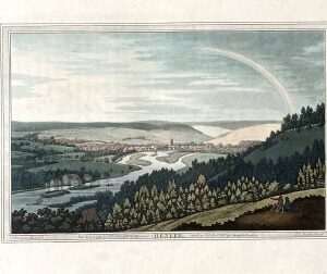 Henley) Boydell, John and Josiah, History of the River Thames, London 1794-96. Framed