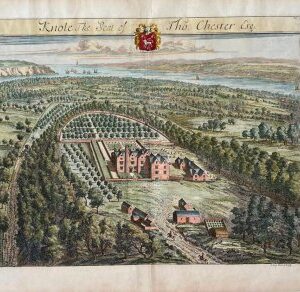 (Knole) The Ancient & Present State of Gloucestershire. London: 1712. Framed
