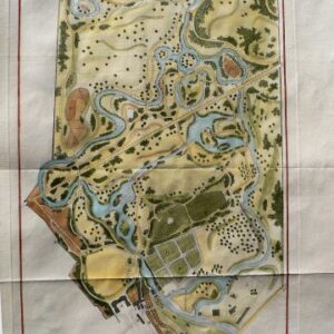 Jean Charles Kraaft. (Plan of an Extensive Estate) Plans des plus Beaux Jardins... Paris: Levault, 1809