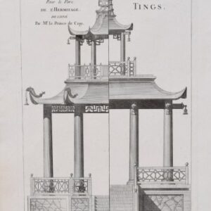 (Chinese Pagoda) G. L. LeRouge. Paris 1778