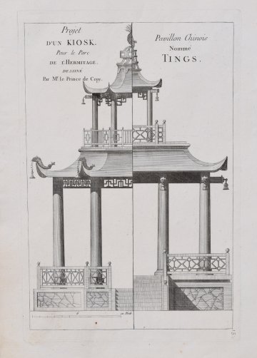 (Chinese Pagoda) G. L. LeRouge. Paris 1778