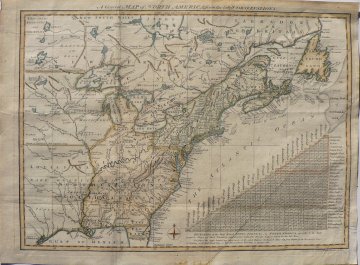 John Lodge after Thomas Jeffreys. ...North America... London, 1778