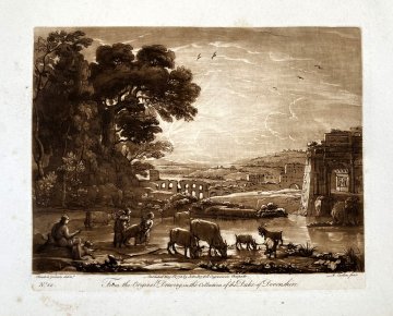 After Claude Lorraine (Plate 82). Liber Veritatis. London: John Boydell, 1774-79