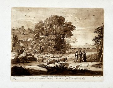 After Claude Lorraine (Plate 91). Liber Veritatis. London: John Boydell, 1774-79