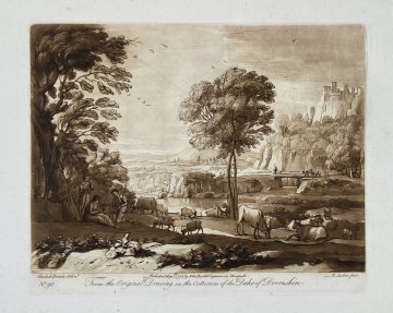 After Claude Lorraine (Plate 93). Liber Veritatis. London: John Boydell, 1774-79