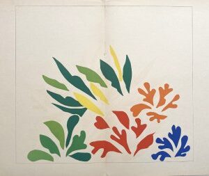 Matisse, Henri (Acanthes) Verve. Paris, 1958. Double page