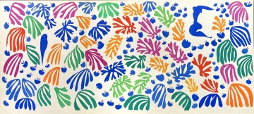 Matisse, Henri. "La Perruche et La Sirene." Verve, Paris 1958. Three part fold out