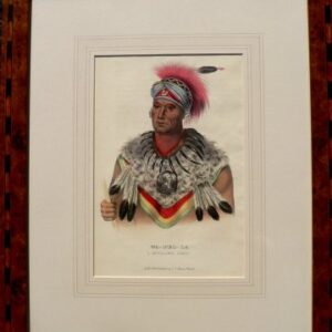 (Musquakee Chief) Wapella. History of the Indian Tribes... Philadelphia, 1842-44