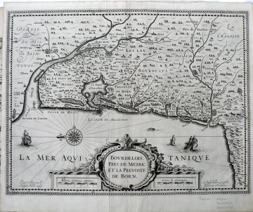 (France) Bourdelois...Amsterdam: Judocus Hondius, c. 1620