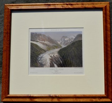 (Mer du Glace, Mt Blanc, Chamonix, Savoie) printed Paris Goupil et C. 1863