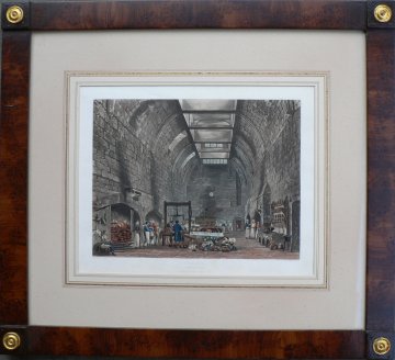 William Henry Pyne. (Windsor Castle Kitchen) ...Royal Residences. London: Ackermann, 1819