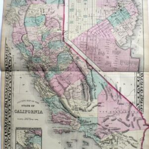 California. Philadelphia: S.Augustus Mitchell, 1877
