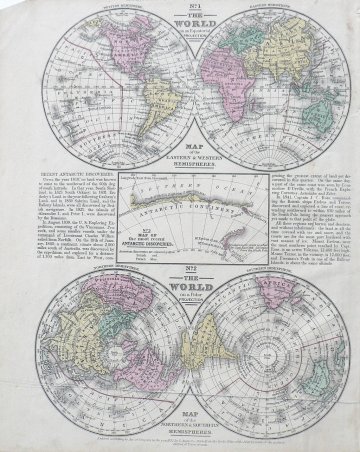 The World... Philadelphia: S. Augustus Mitchell, 1852