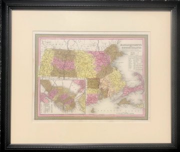 S.A. Mitchell. Massachusetts and Rhode Island. Philadelphia, 1946