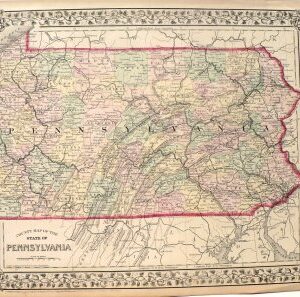 Pennsylvania. Philadelphia: S. Augustus Mitchell, 1871