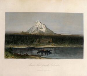 (Mount Hood) Picturesque America. New York: Appleton and Company, 1872