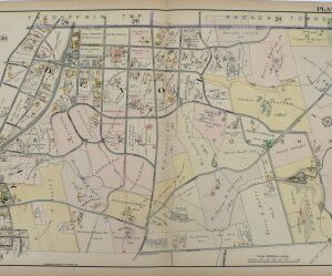 (Devon and Berwyn) A.H. Mueller. Pl. 27. Atlas from …Overbrook to Paoli… Philadelphia, 1908