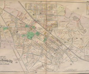 (Wayne and St. Davids) A.H. Mueller. Pl. 22. Atlas from ...Overbrook to Paoli. Philadelphia, 1908