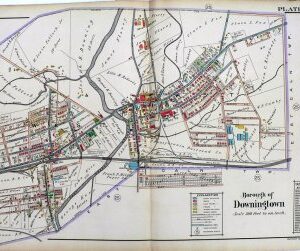 (Borough of Downingtown) Plate 26. A.H. Mueller, 1912