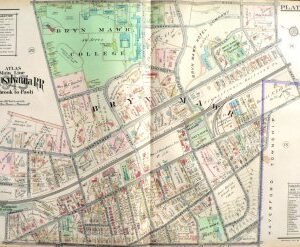 Antique Property Maps of The Main Line and Western Philadelphia Suburbs