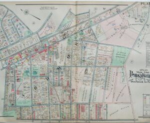 (Ardmore) A.H. Mueller. Plate 11. Atlas from ...Overbrook to Paoli... Philadelphia, 1913