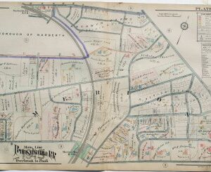 (Bryn Mawr) A, H. Mueller. Pl. 14. Atlas from ...Overbrook to Paoli... Philadelphia, 1913