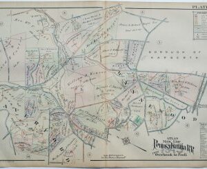 (Haverford and Wynnewood) A.H. Mueller. Plate 9. Atlas from ...Overbrook to Paoli... Philadelphia, 1913