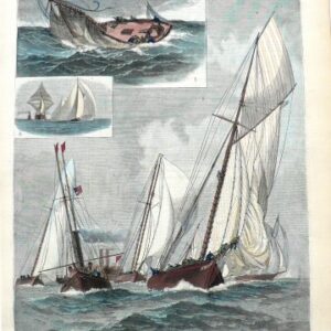 (The Yachting Season) New York: Frank Leslie's, 1882