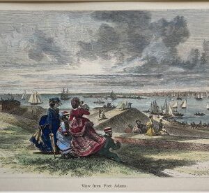 (Newport) "View from Fort Adams"