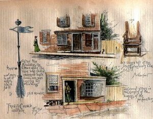 (Newport, Colonial building extant) New York: Frank Leslie, 1884