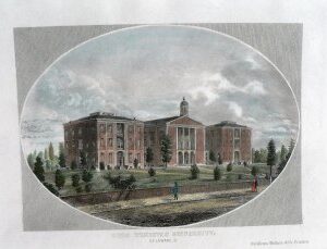 (Ohio Wesleyan) Cincinatti: Middleton, Wallace & Co, Printers, ca. 1860.