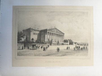 (Paris) Chambre des Deputes. Nouvelles Vues de Paris. Paris: Jacob Freres, ca. 1870