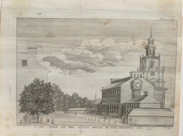Charles Willson Peale. (State House) Columbian Magazine, 1787