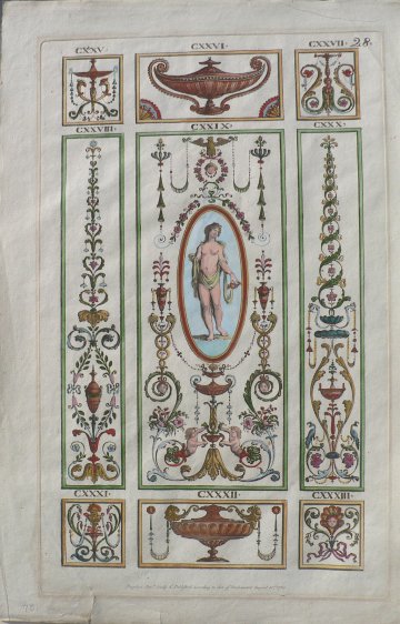 Michaelangelo Pergolesi. Pl. 6 (Ornament) London, 1777-1807.