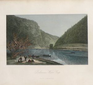 (Delaware Water Gap) William Cullen Bryant. Picturesque America...New York: Appleton, 1872