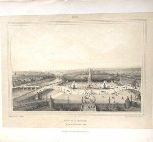 (Paris) Place de la Concorde. Nouvelles Vues de Paris. Paris: Gihaut Freres, 1870