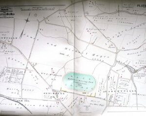 (Merion and Wynnewood) G.M. Hopkins. Atlas ... Pennsylvania R.R.City Line to Malvern. Philadelphia, 1884