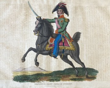 William Nicholson. (Crown Prince of Sweden) History of the Wars occasioned by the French Revolution. London 1816