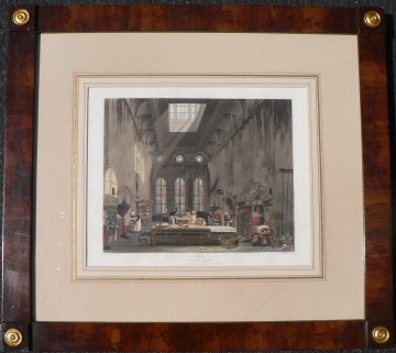 William Henry Pyne. (Kitchen at St. James Palace) ...Royal Residences. London: Ackermann, 1819