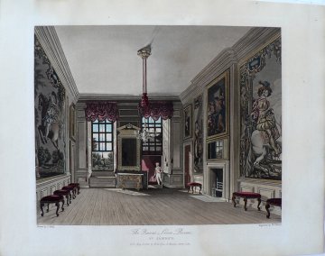 William Henry Pyne. (Queens Levee Room)) ...Royal Residences. London: Ackermann, 1819