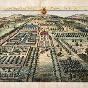 (Sandywell) The Ancient & Present State of Gloucestershire. London: 1712. Framed