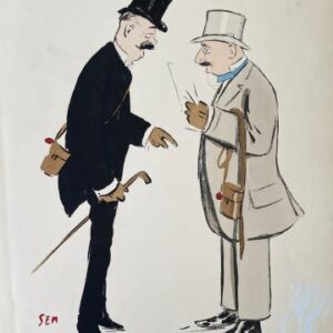 Sem (Comte Louis de Turenne...) Paris October 1900