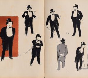 Sem (Pedro Gaillard) Paris, June 1901