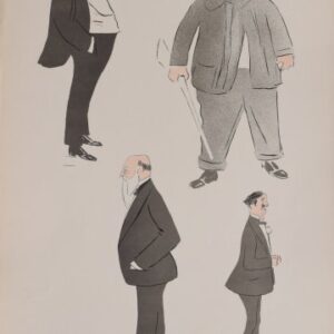 Sem (Comte Sierstorpff, Walter Blake, ?, Baron de Spinoven) Paris, 1909