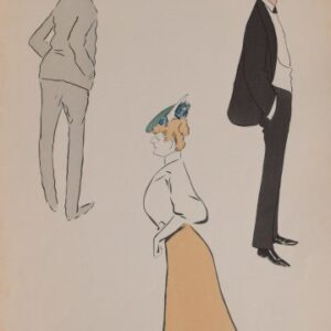 Sem (Lord Howard of Walden, Mme. Chapman) Paris, 1909