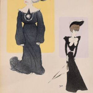 Sem (Mme. Anglele de L'Inieres, Mme. Jeanne de Mirecourt) Paris, June 1901