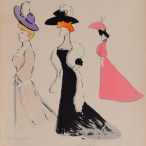 Sem (Mlle. Desjardin and others) Paris, 1905