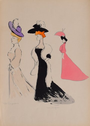 Sem (Mlle. Desjardin and others) Paris, 1905